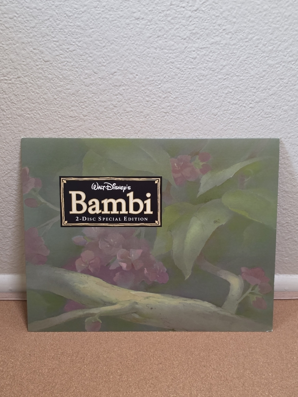 Walt Disney Bambi Lithographs Set Of 2 11x14
